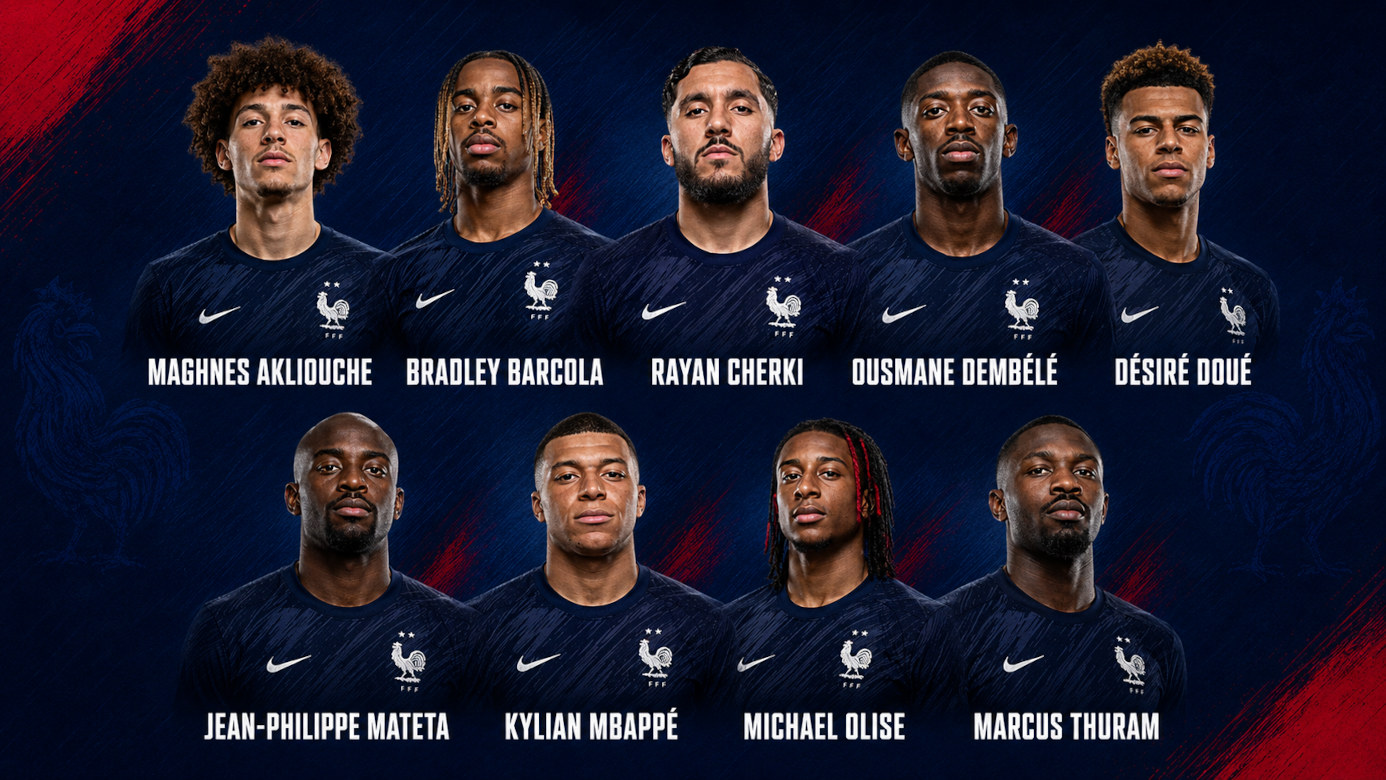 Attaquants de l'équipe de France
