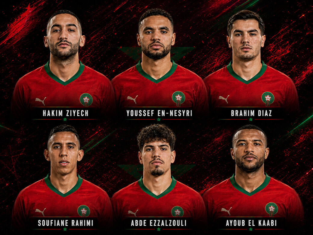 Attaquants Maroc