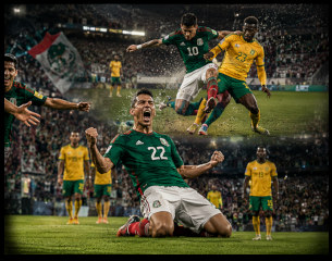 Match Mexique - Afrique du Sud
