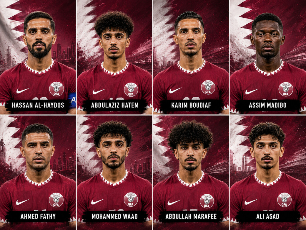 Milieu de terrains Qatar