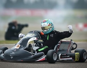 Kenzo Craigie, double champion du monde de karting à 14 ans !