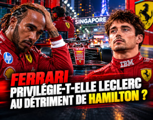 Ferrari favorise-t-elle Leclerc face à Hamilton ? Singapour 2026 relance la polémique