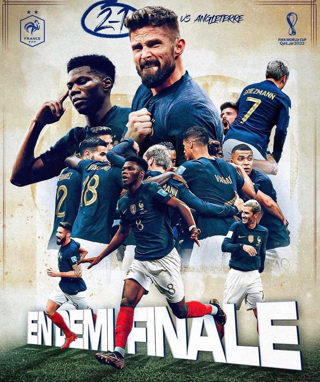 Angleterre-France : les Bleus se qualifient en demi-finale de la Coupe du monde 