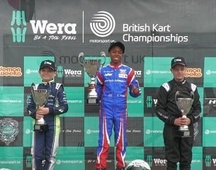 Kenzo Craigie, le prodige guadeloupéen 14 ans champion du monde de karting