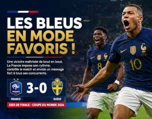 France - Suède : les Bleus s’imposent