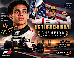Ugo Ugochukwu champion de F3 2026 : a-t-il le potentiel pour rejoindre la Formule 1 et viser le titre mondial ?