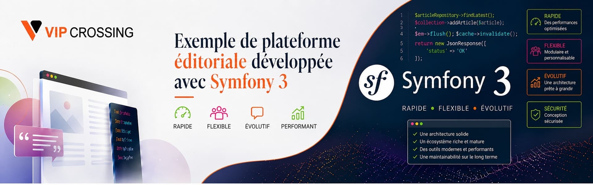 Bannière sur VIP Crossing