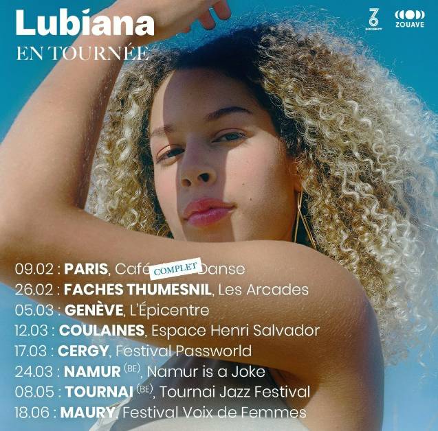 VIP Crossin - Lubiana fait sa première tournée , les lieux les dates ....