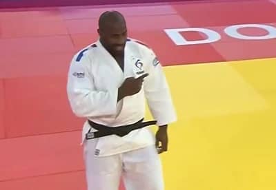 Teddy Riner médaillé d'or chez les +100 kg  au Masters de judo de Doha !