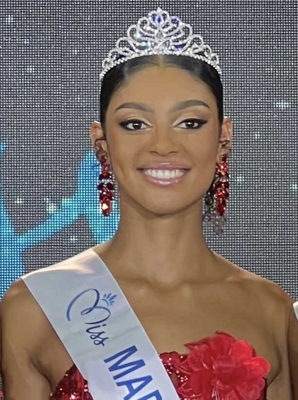 Chléo Modestine du Vauclin a été couronnée Miss Martinique 2023