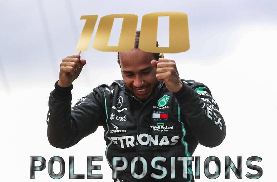 Lewis Hamilton : 100ème pole