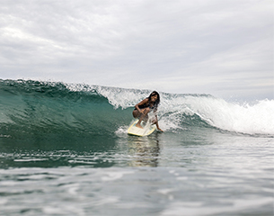  Surfing, a show of skill amidst uncertainty 