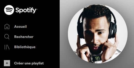 Les playlists Spotify de Lewis Hamilton