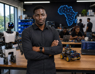Mohamed Salifou, l’entrepreneur derrière Tekbot Ro